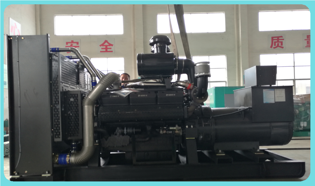 上柴600kw柴油發(fā)電機組發(fā)往吉林