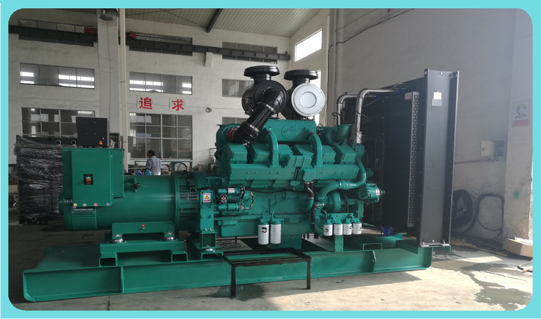  一臺上海客戶需求的580KW柴油發(fā)電機組整裝待發(fā)......
