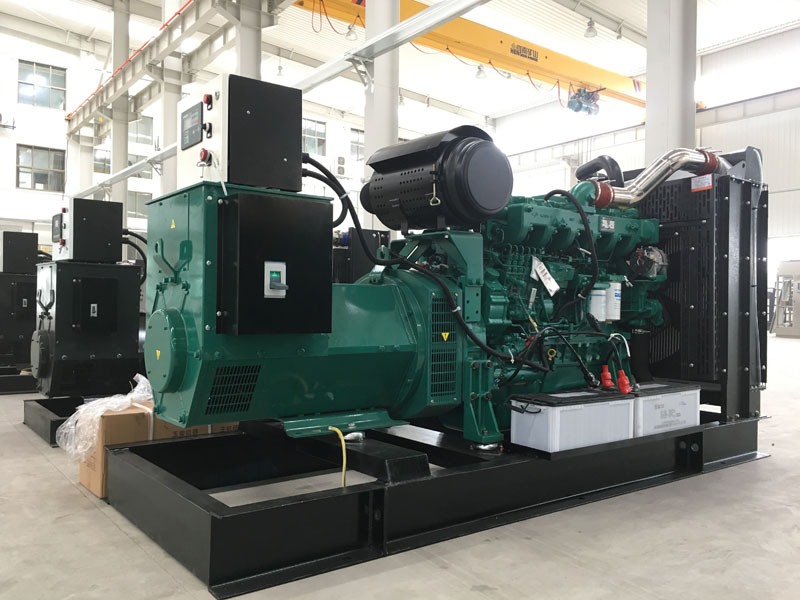 2臺450KW柴油發電機組裝貨完工，發往北京客戶現場