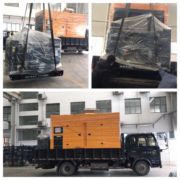2臺小功率50KW玉柴柴發(fā)機(jī)組已裝車，安排出貨