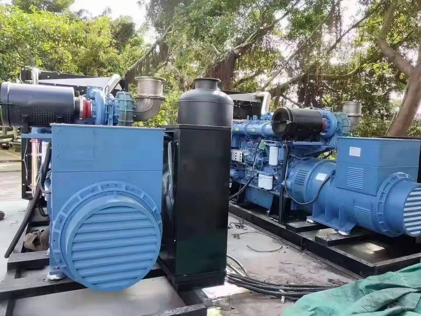 2臺玉柴1000kw柴發(fā)并機成功，助力廣州白云區(qū)某木業(yè)公司，現(xiàn)場順利通過驗收!